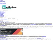 Tablet Screenshot of milestoneops.com